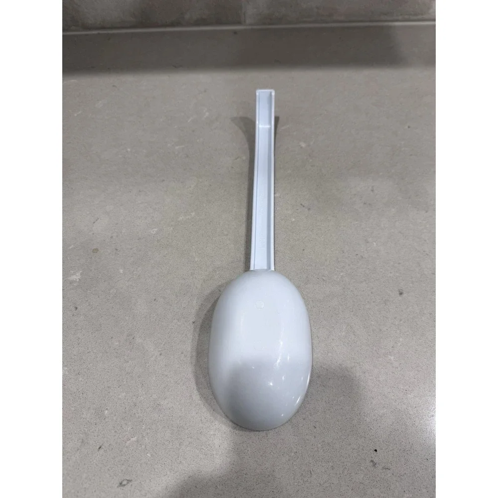 Weight Watchers 1 Cup White Plastic Measuring Scoop Oval Solid Single Item